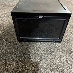 Large drop front box from the container store